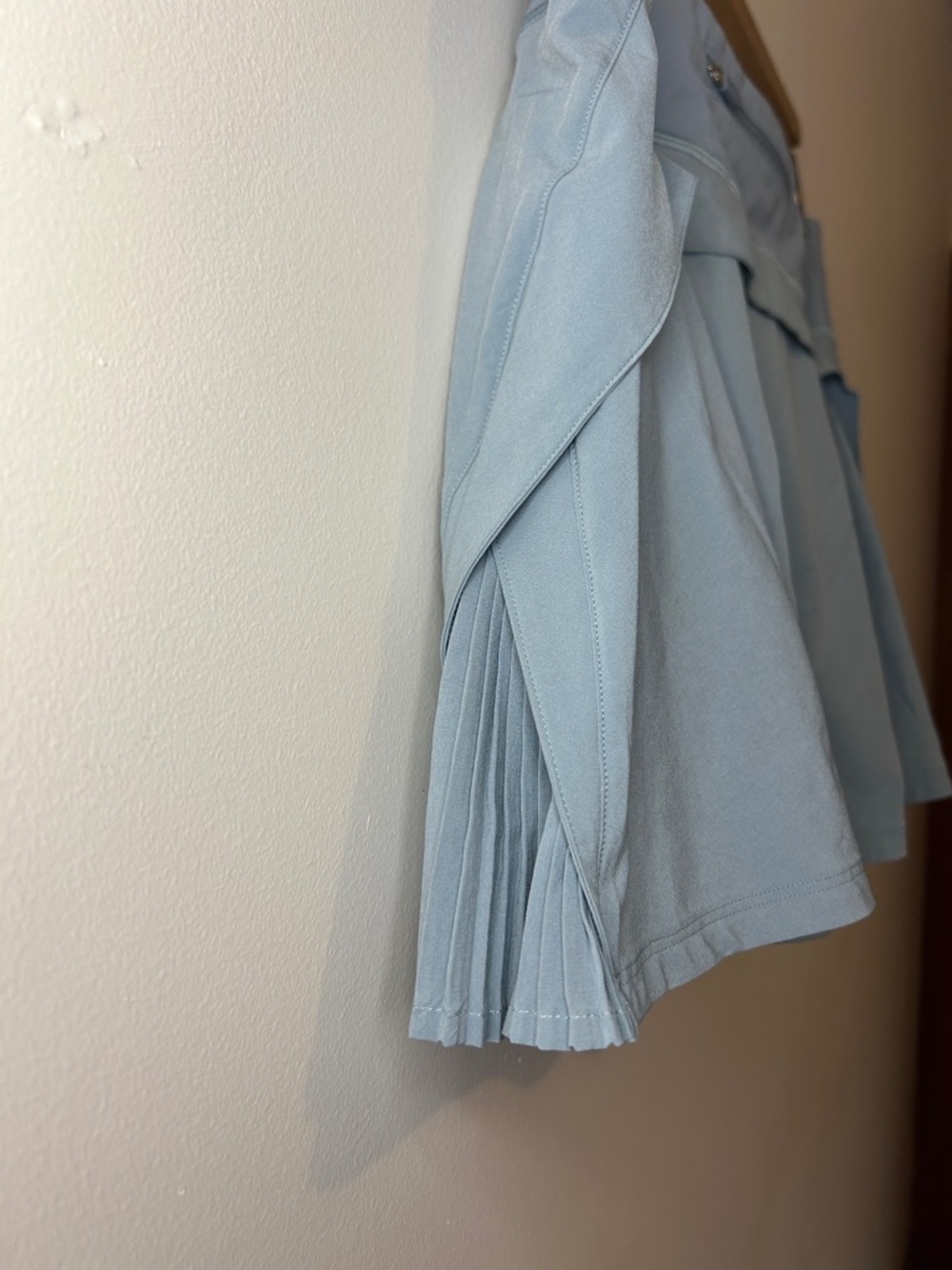 Lululemon Play Off the Pleats Skirt Blue Cast Size 10 Athletic Tennis Skirt - Picture 4 of 7